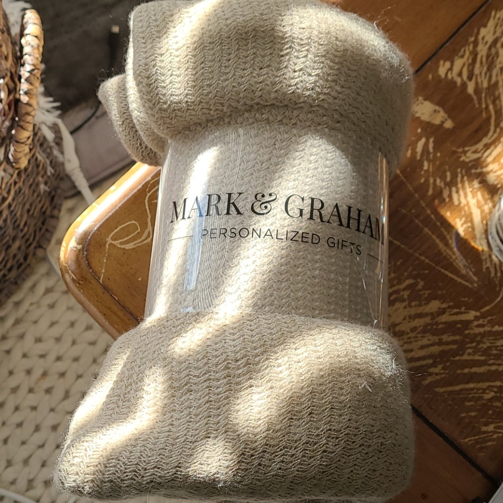 Mark & Graham Blanket 50x60"